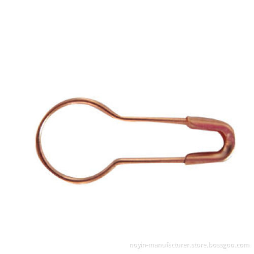 Safety pins, oval shape, various color, lowest price direct from factory, OEM are welcomeNew